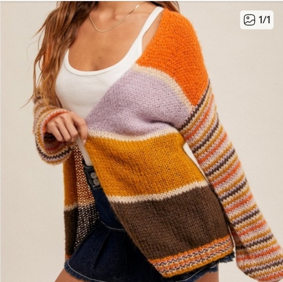 Hem & Thread Sweaters - Hem & Thread Cardigan NWT